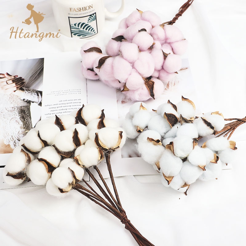 ins插花圣诞节手工花束装饰干花