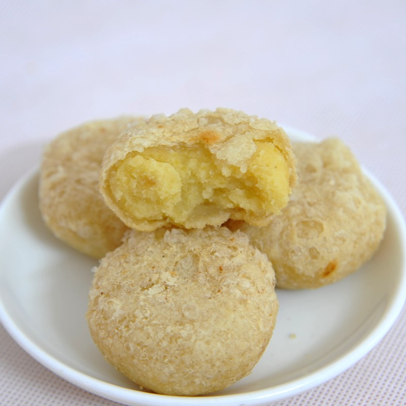 2袋16个饼贵屿绿豆红豆香芋紫薯瓜丁饼广东潮汕特产小吃糕点零食