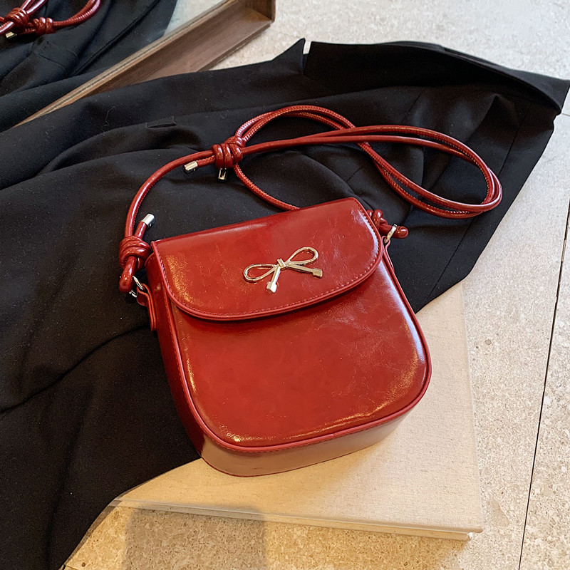 超火红色迷你小包包女2024新款夏天今年流行时尚单肩斜挎包手机包