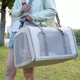 Автомобильная кошачья сумка с двумя кошками выпускается и портативным PET 9IHHB78O