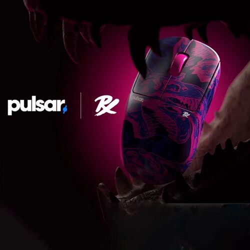 派世PULSAR PRX战队联名款电竞无线游戏鼠标 限量版X2 CrazyLight - 封面