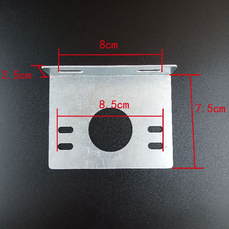트럭 측면 조명 설치 브래킷 측면 조명 수정 철 프레임 두꺼운 강판 자동차 폭 조명 측면 조명 번호판 조명 브래킷