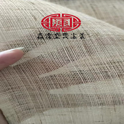 夏布土漆 大漆手工夏布天然生漆家具漆器脱胎漆器古琴裱麻1米包