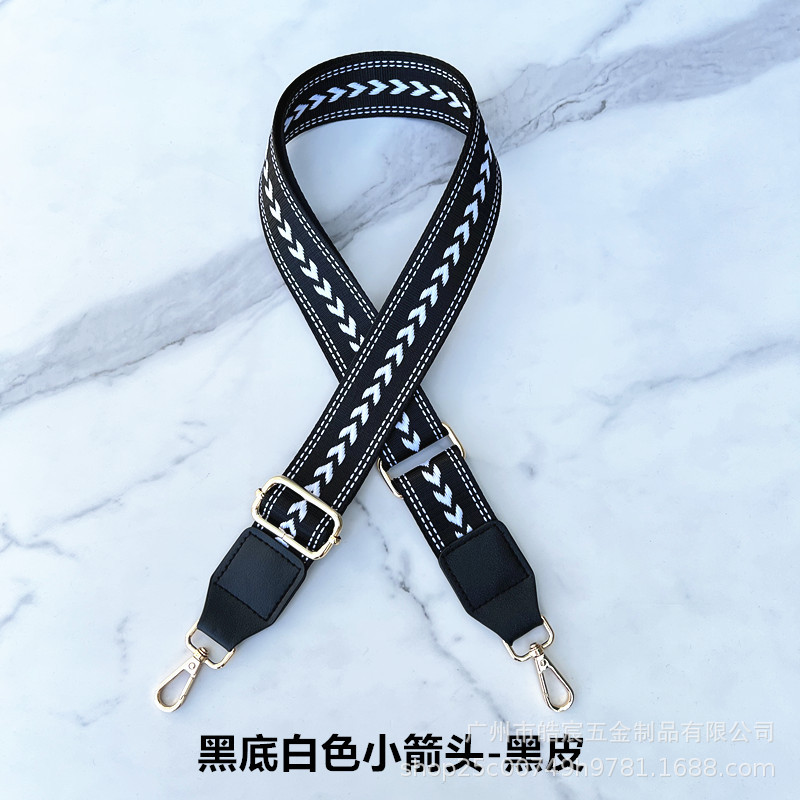 包包带子配件带单肩斜跨背包带子宽肩带可调节加长带彩色替换包带