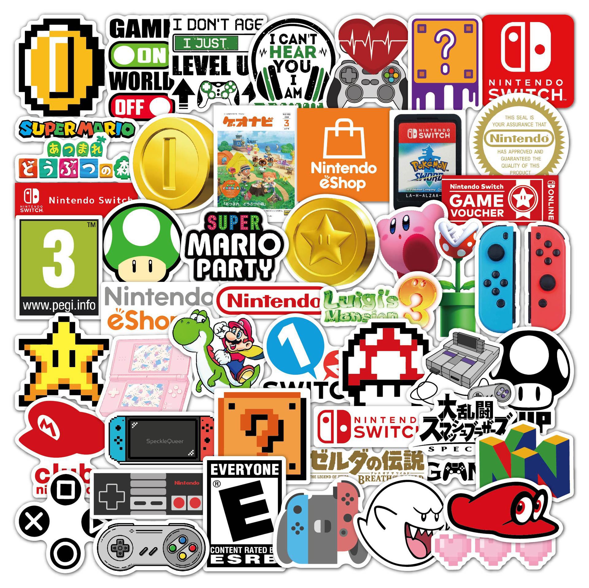 任天堂Switch卡通可爱贴纸