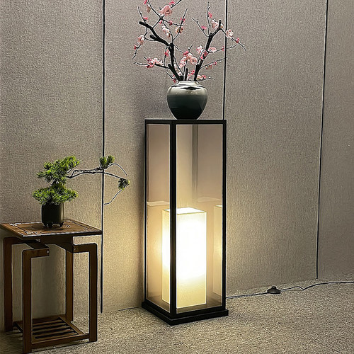 新中式轻奢风酒店过道落地台灯