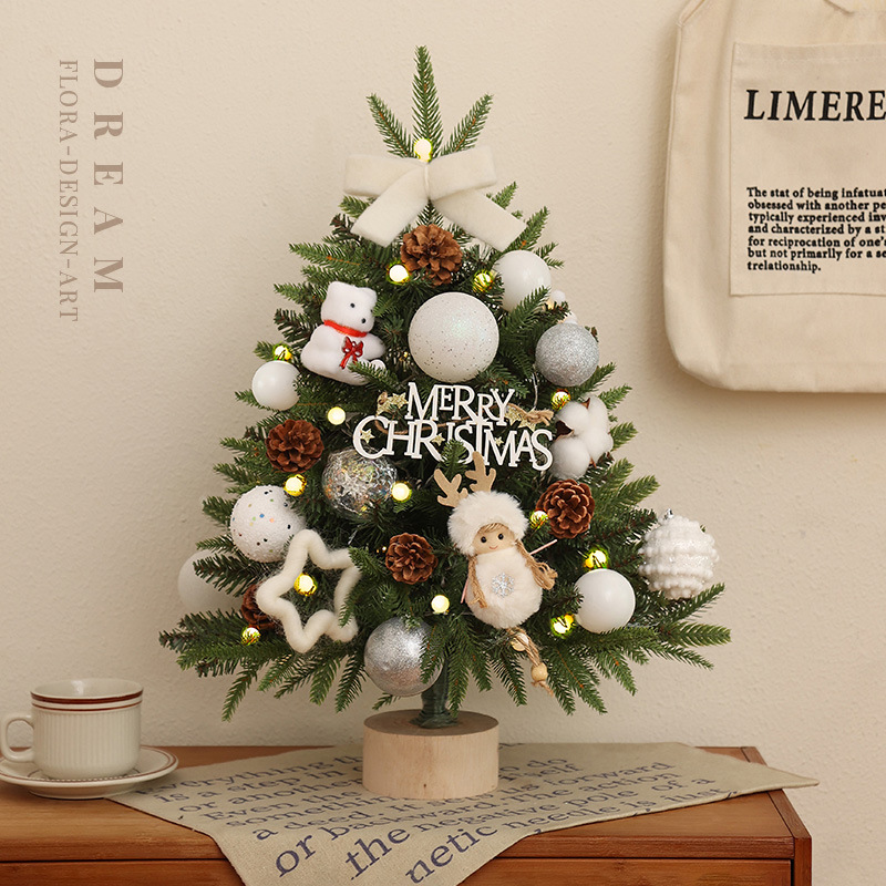 高档圣诞树小型加密PE树摆件圣诞节家用豪华套餐装饰2025新款