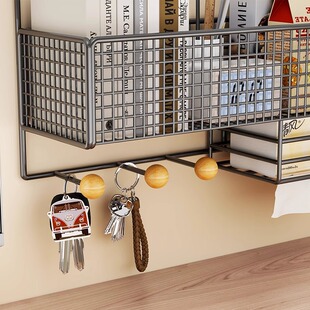 办公室挂篮工位多功能置物架桌面整理宿舍桌上台面悬挂式收纳