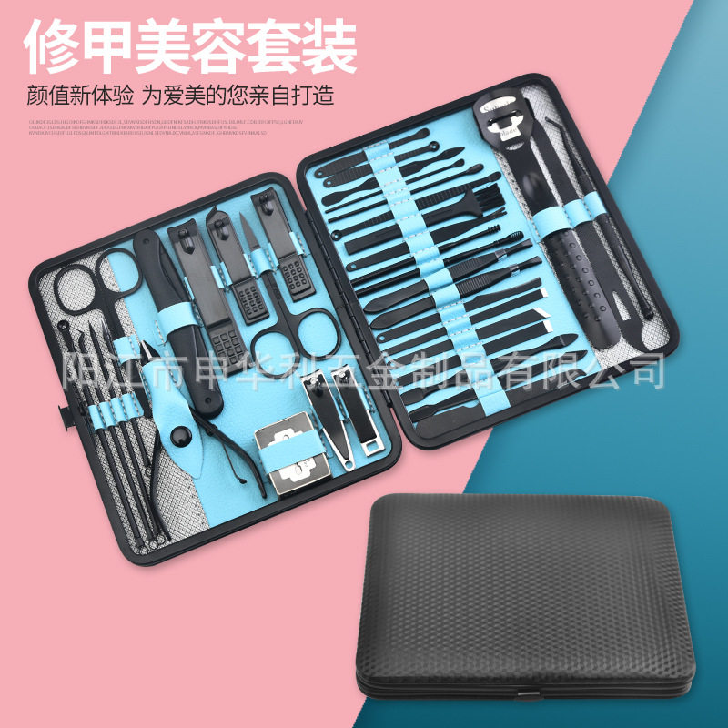 全套美甲修甲工具套装指