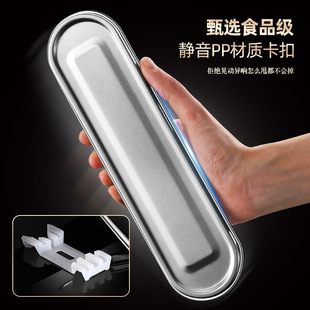 316不锈钢餐具收纳盒空盒一人专用学生式户外儿童筷子勺子盒