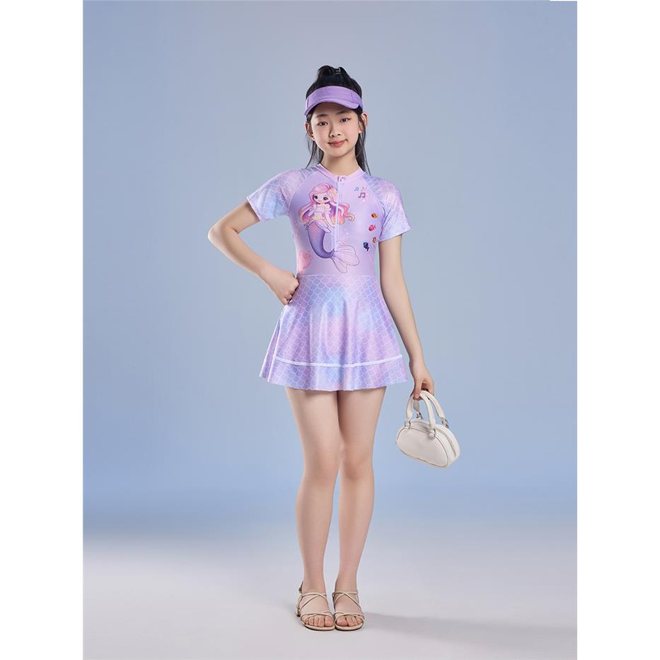 儿童连体泳衣女孩2025新