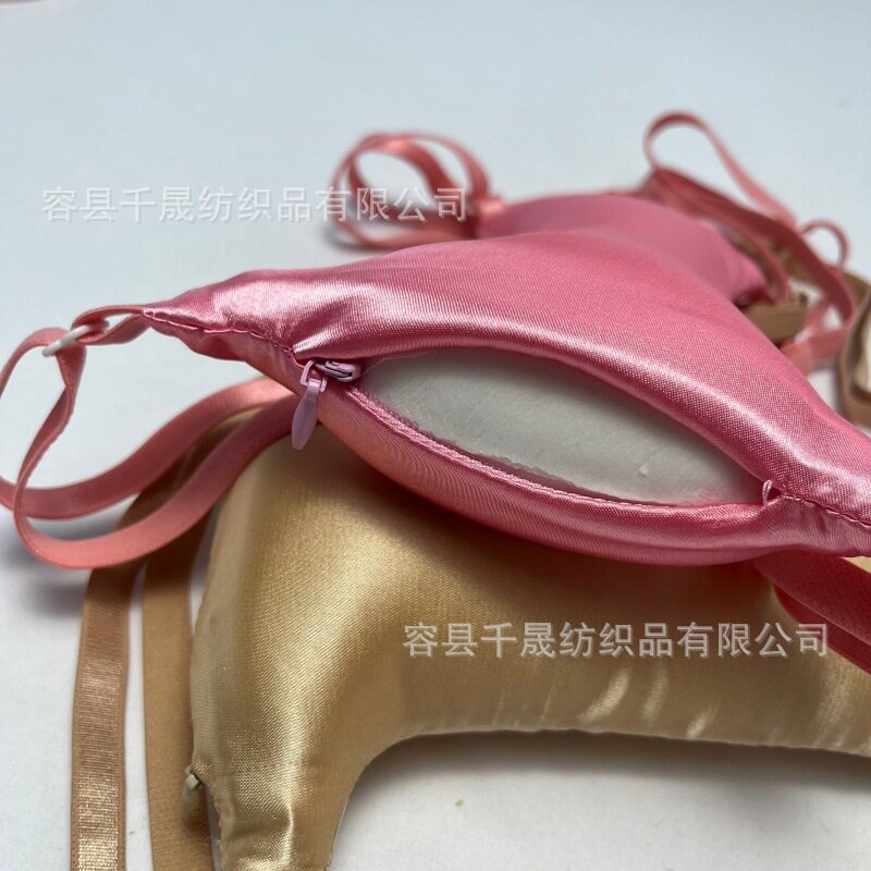 睡眠枕胸部枕预防挤压皱