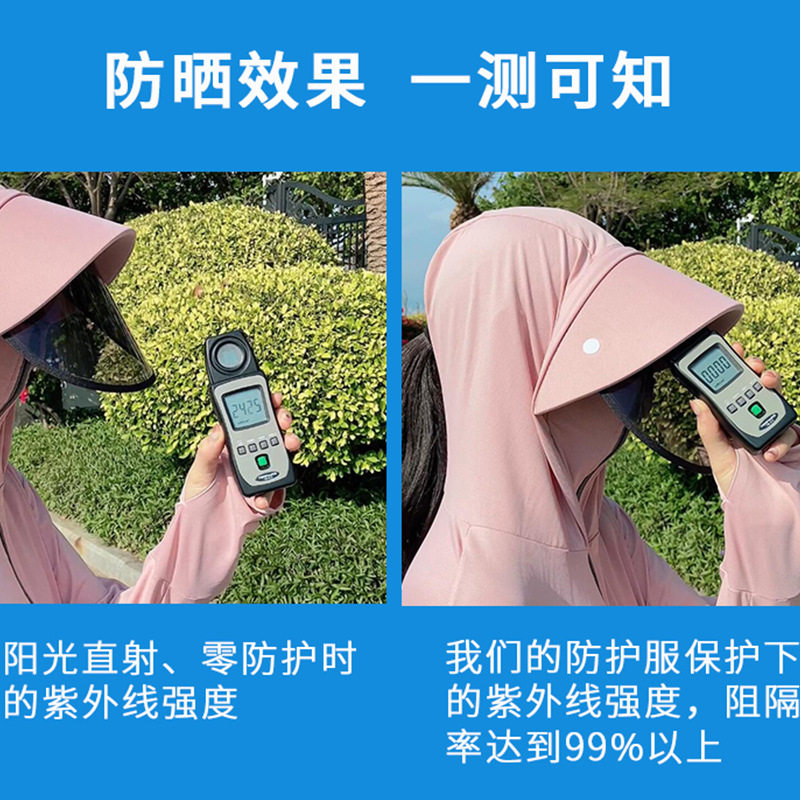防晒衣女款夏季防紫外线2026年新款电动车冰丝专业户外防晒服开衫
