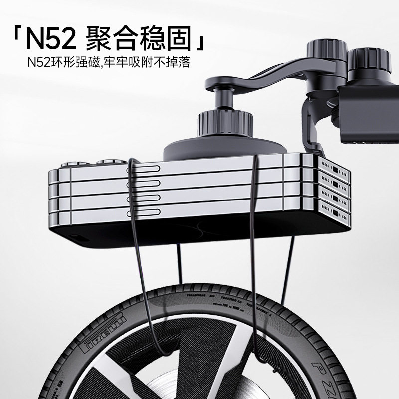适用特斯拉model3/Y/焕新3焕新Y车载手机支架magsafe硅胶磁吸支架