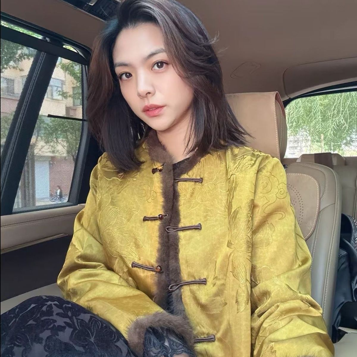 时尚新中式国风棉服外套女2025年秋冬新款高级感宽松显瘦夹棉上衣