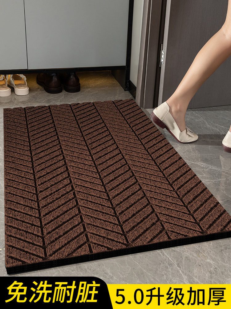 入户门地垫防滑豪宅户外耐脏地毯家用高端定制门垫大门口进门脚垫