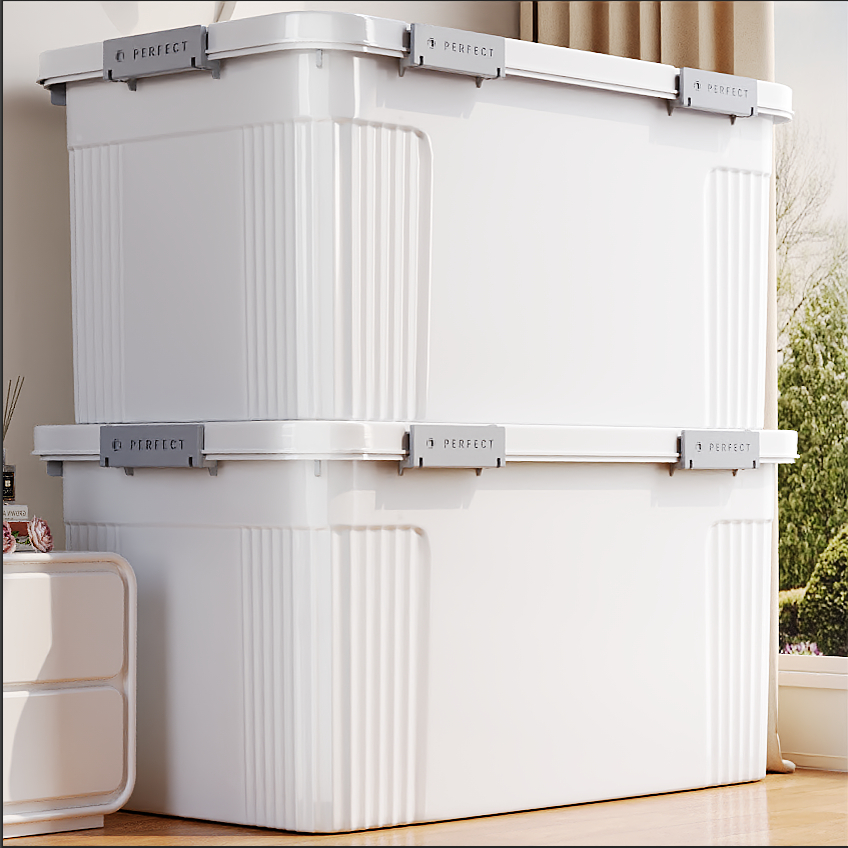 收纳箱大容量超大家用塑料周转箱车用后备箱玩具收纳箱衣服整理箱