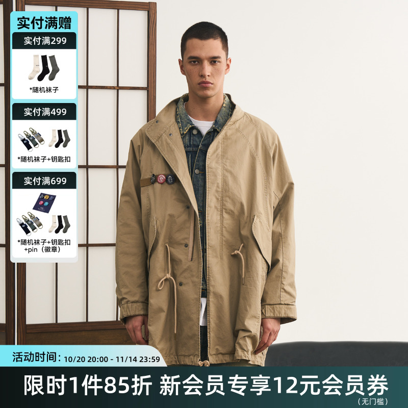 洗水M51风衣TIRES工装宽松