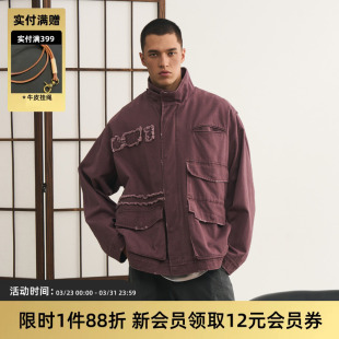 水洗工装 日系复古M65夹克 四袋休闲外套M51男女秋冬 24AW TIRES