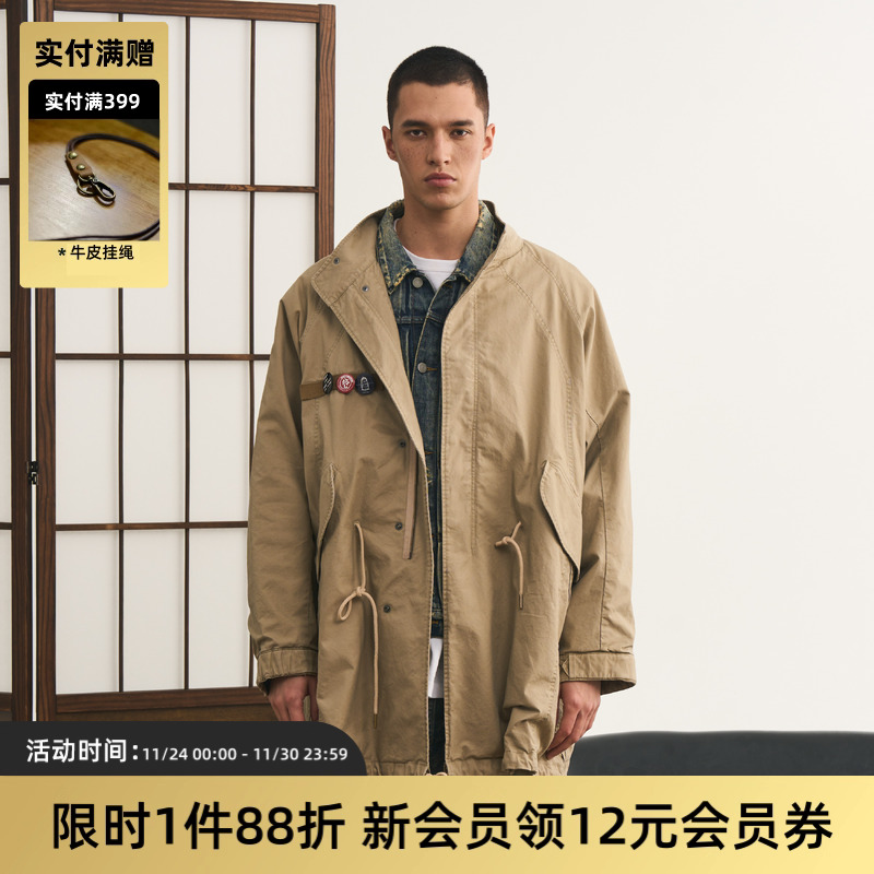 洗水M51风衣TIRES工装宽松