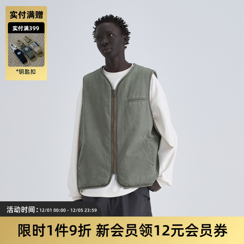 TIRES羊羔毛IRIS马甲内胆