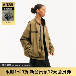 TIRES「澄砺」日系复古M51棉服夹克 宽松厚保暖外套秋冬男女 工装