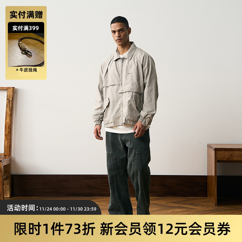 TIRES底特律夹克水洗工装复古