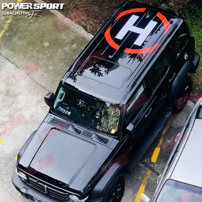 越野吉普牧马人北京BJ40切诺基停机坪坦克300车贴纸车顶个性贴花