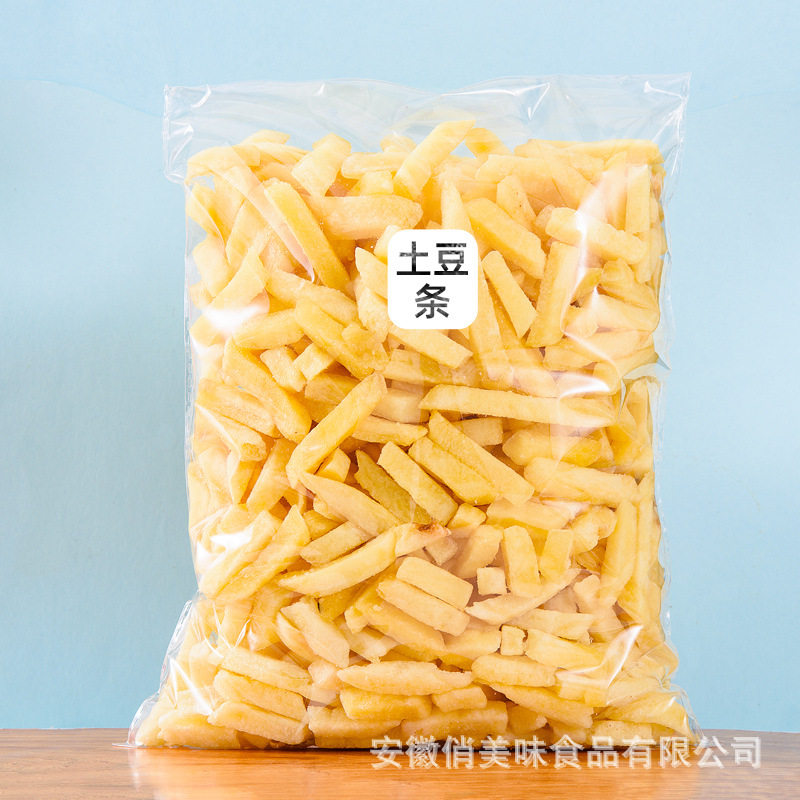 俏美味即食美式薯条脆土豆条马铃薯条休闲零食非膨化食品