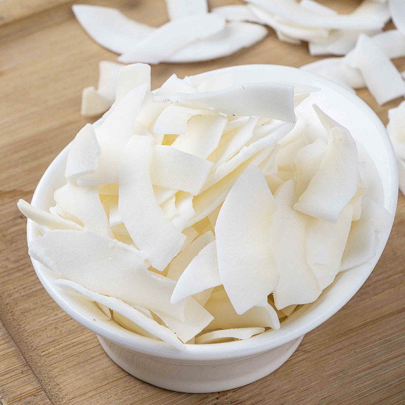 海南椰子片散装椰子干椰肉500g椰子脆片不加糖原味很脆水果片