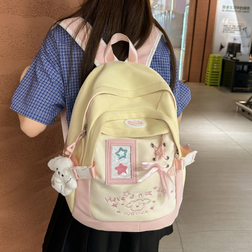 多巴胺少女书包日系高颜值双肩包