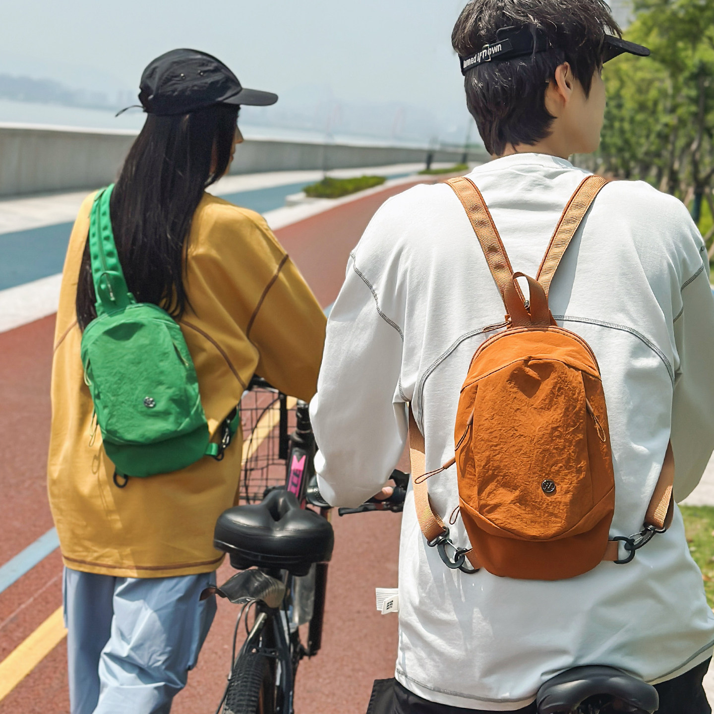 中点多用包包女迷你双肩包2025新款斜挎包简约户外运动骑行胸包男,箱包皮具/热销女包/男包,胸包,淘宝优惠券,粉丝福利购,淘宝优惠卷