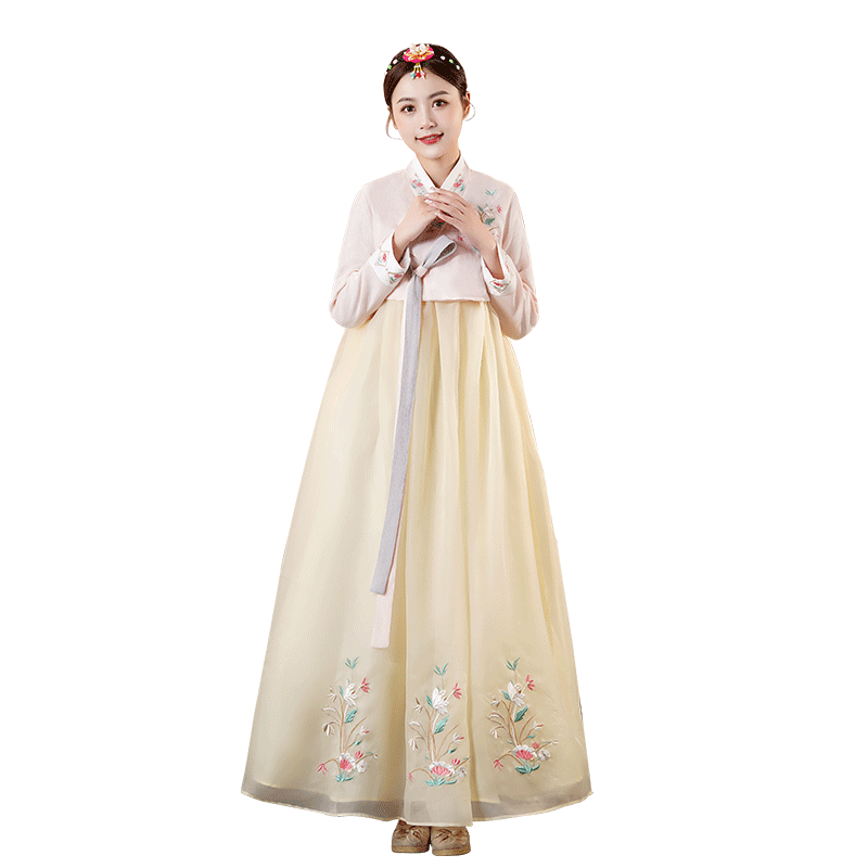 衣锦司女成人韩服演出服