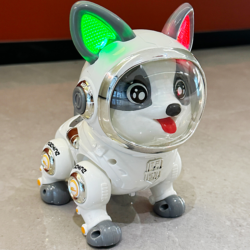 电动狗狗走路会叫唱歌跳舞玩具