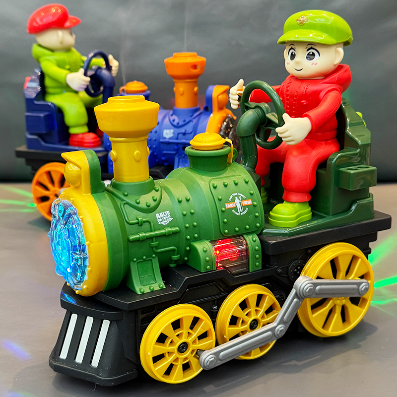 儿童观光电动蒸汽火车仿真玩具