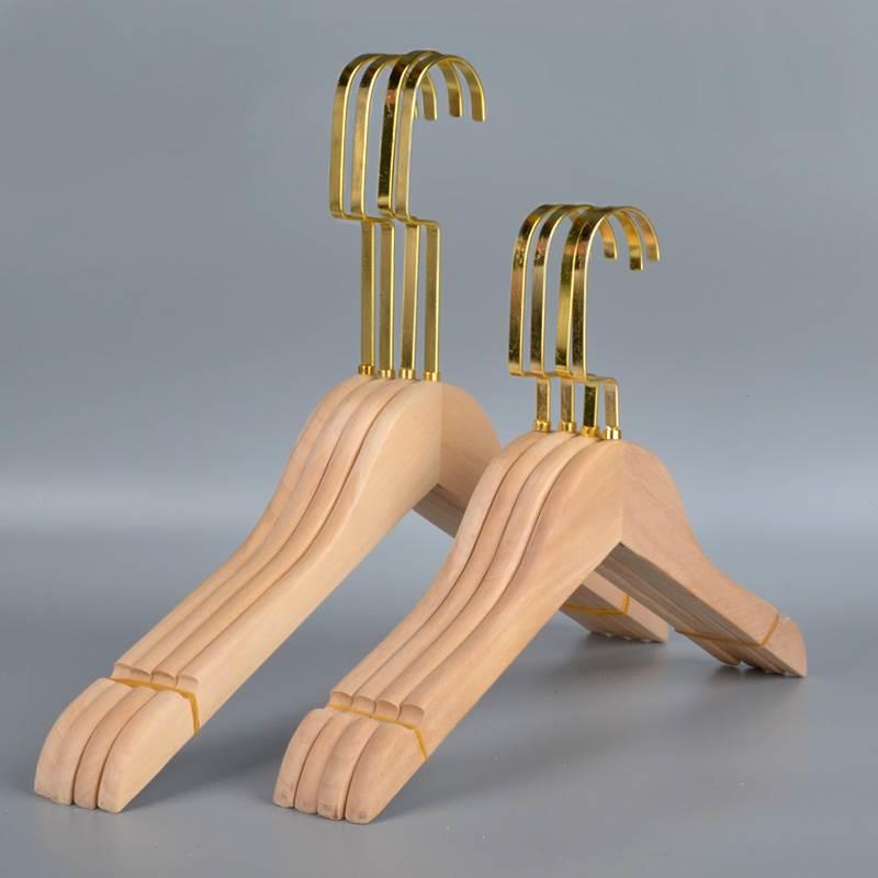 原木衣架服装店专用实木质衣撑挂衣架凉衣服架子女装裤架定制