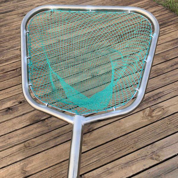 加厚不锈钢抄网超结实打鱼渔具网兜抄鱼网大号鱼捞一体大物捞鱼网