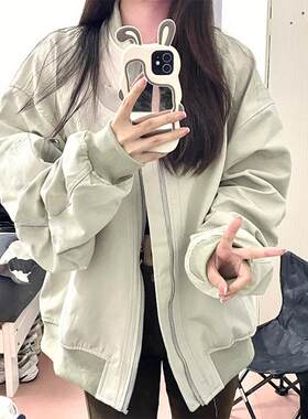 飞行服国潮夹克外套女春