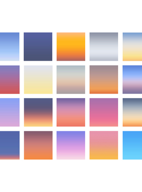 灼热Flaming现货Sunsets日落便签／无背胶／收藏一百次日落