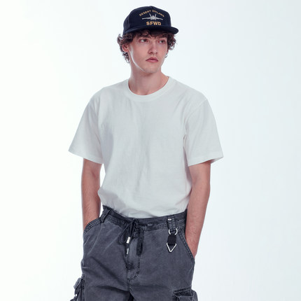 C2H4_Basics_T-shirt 基础日常 柔软感 打底T恤 #R009