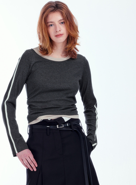 C2H4_Layers_Longsleeves 日常时刻 叠穿定格 长袖T恤 #R009 女装