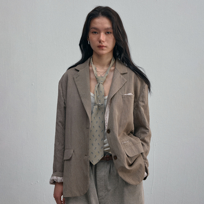 C2H4 Theater Night Soft Blazer 剧院之夜 洗水干丝西装 女装