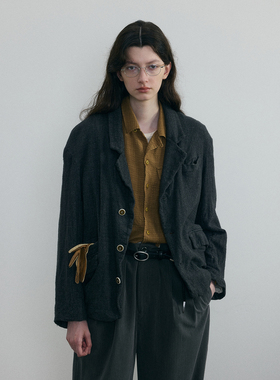 C2H4 Marylebone Washed Wool Blazer  马里波恩 书卷羊毛西服