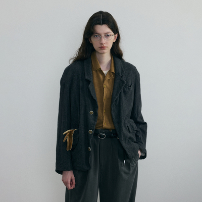 C2H4 Marylebone Washed Wool Blazer  马里波恩 书卷羊毛西服