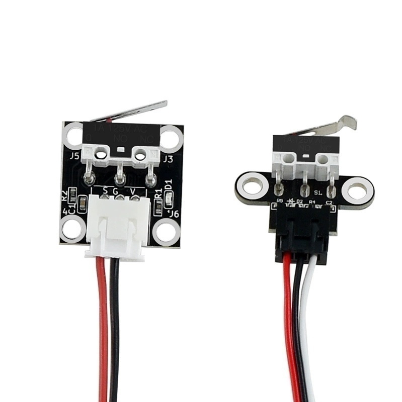 3D打印配件机械限位开关2孔4孔