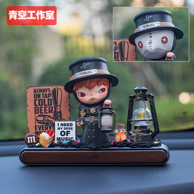 泡泡玛特小野诡乐园系列挪车牌