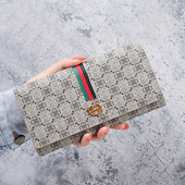 钱包女士2025新款 皮夹 高级感大容量长款 高端精致时尚 小众设计女款