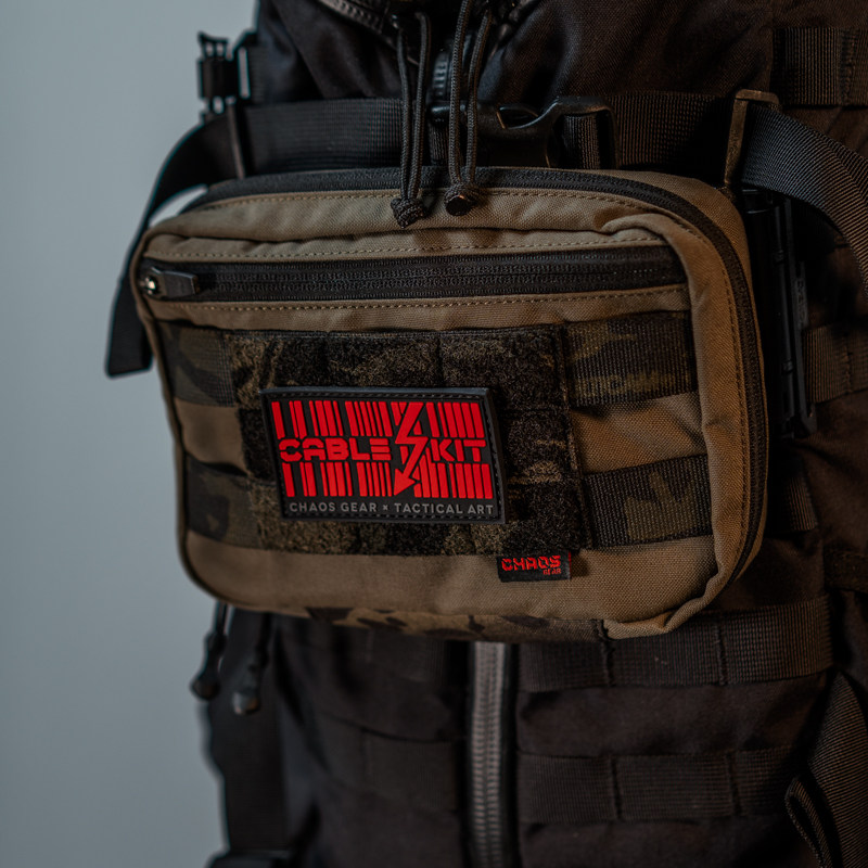 混沌装备 TAP-01 电索 Cable Kit战术机能数码产品收纳MOLLE副包怎么样,好用不?