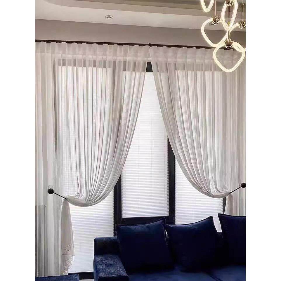 ins窗帘绑带扣式轻奢高档法式窗纱帘磁吸扣绑绳卧室客厅带磁挂钩