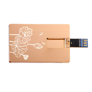金属卡片u盘32GB定制礼品 名片婚庆U盘32gb usb3.0高速读写优盘 商务个性展会小礼品创意U盘刻字公司企业logo